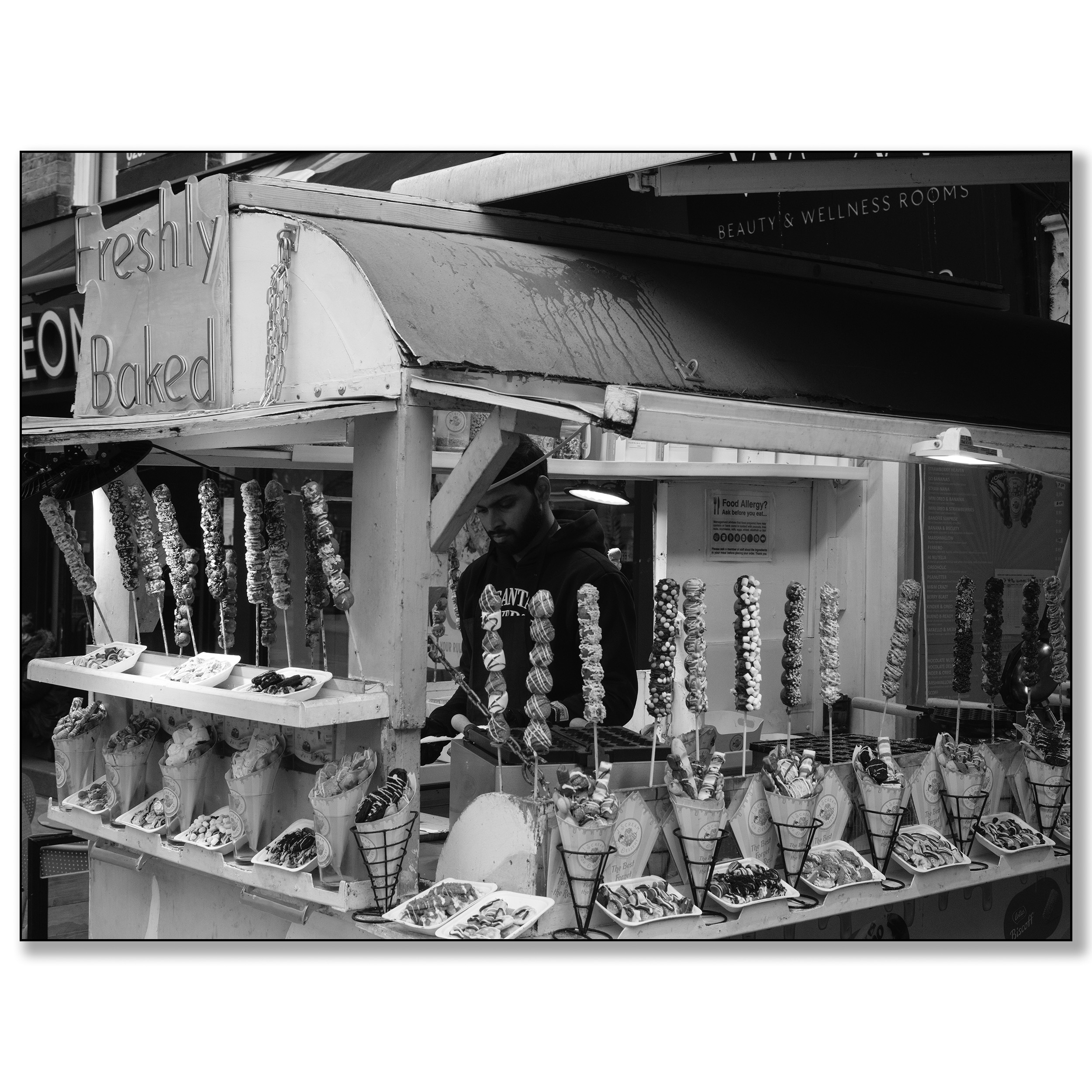 London Camden Market, candy stall