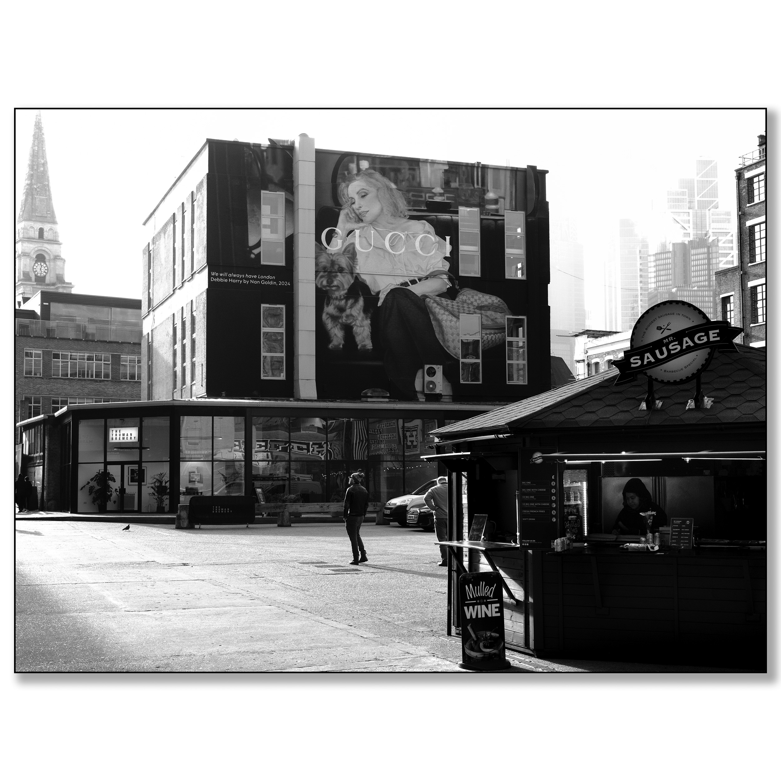 London, Dray Walk, mural art Blondie