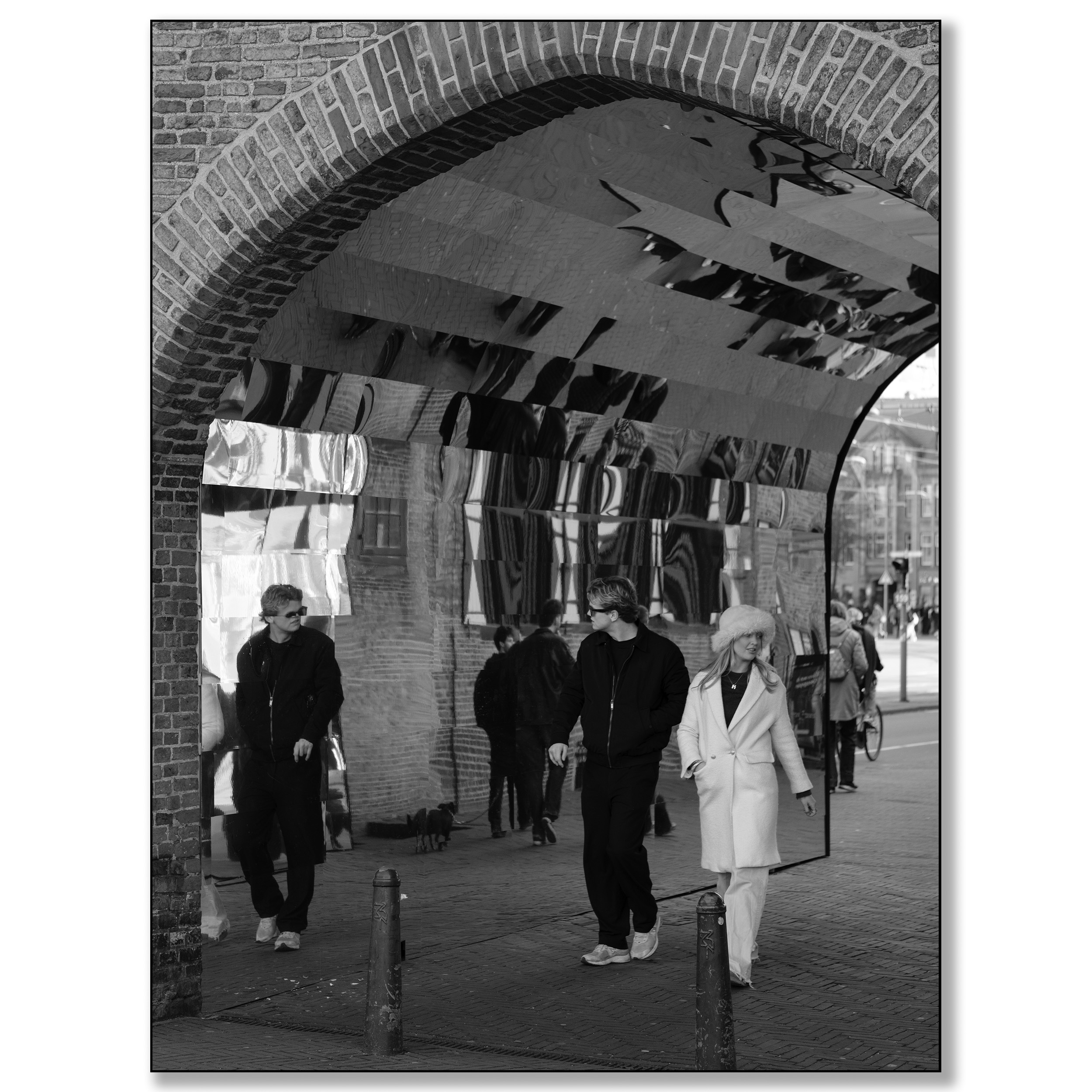 Den Haag gevangenpoort met spiegels