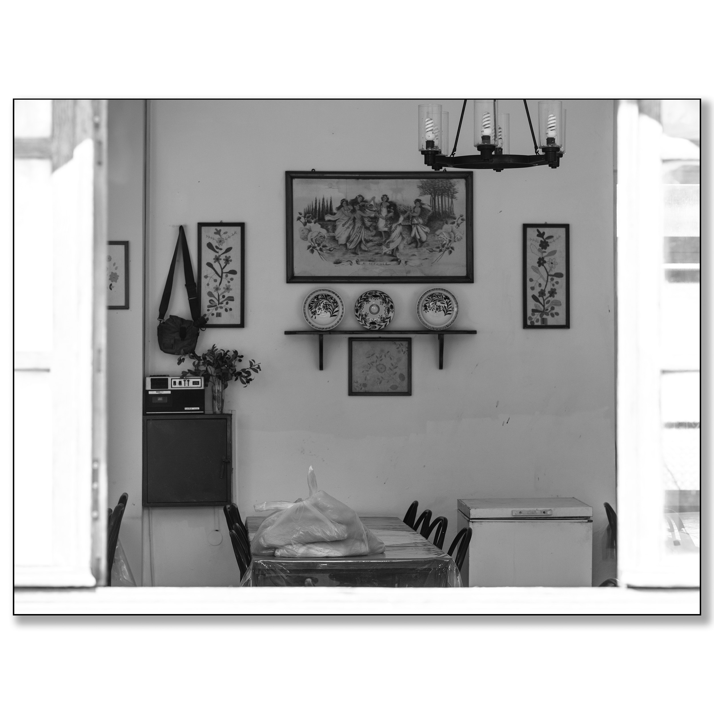 Griekenland, Apolakkia, restaurant interieur 2025